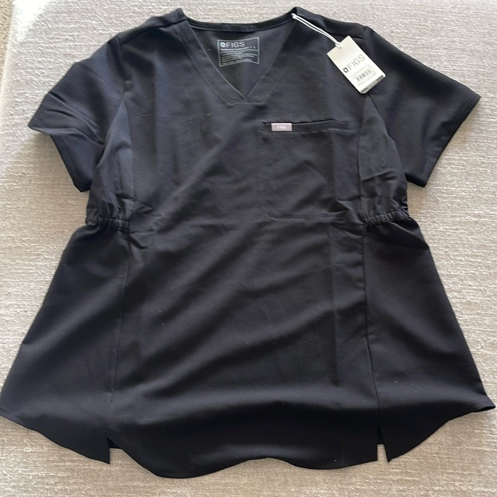 Figs Maternity Technical Collection Hybrid Top